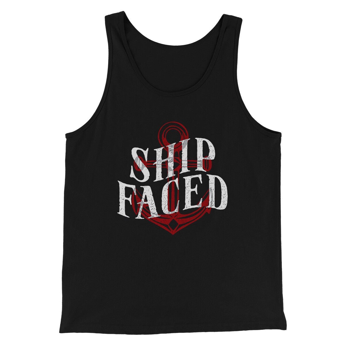 Ship Faced Men Unisex Tank Top Combed Ring-Spun Cotton