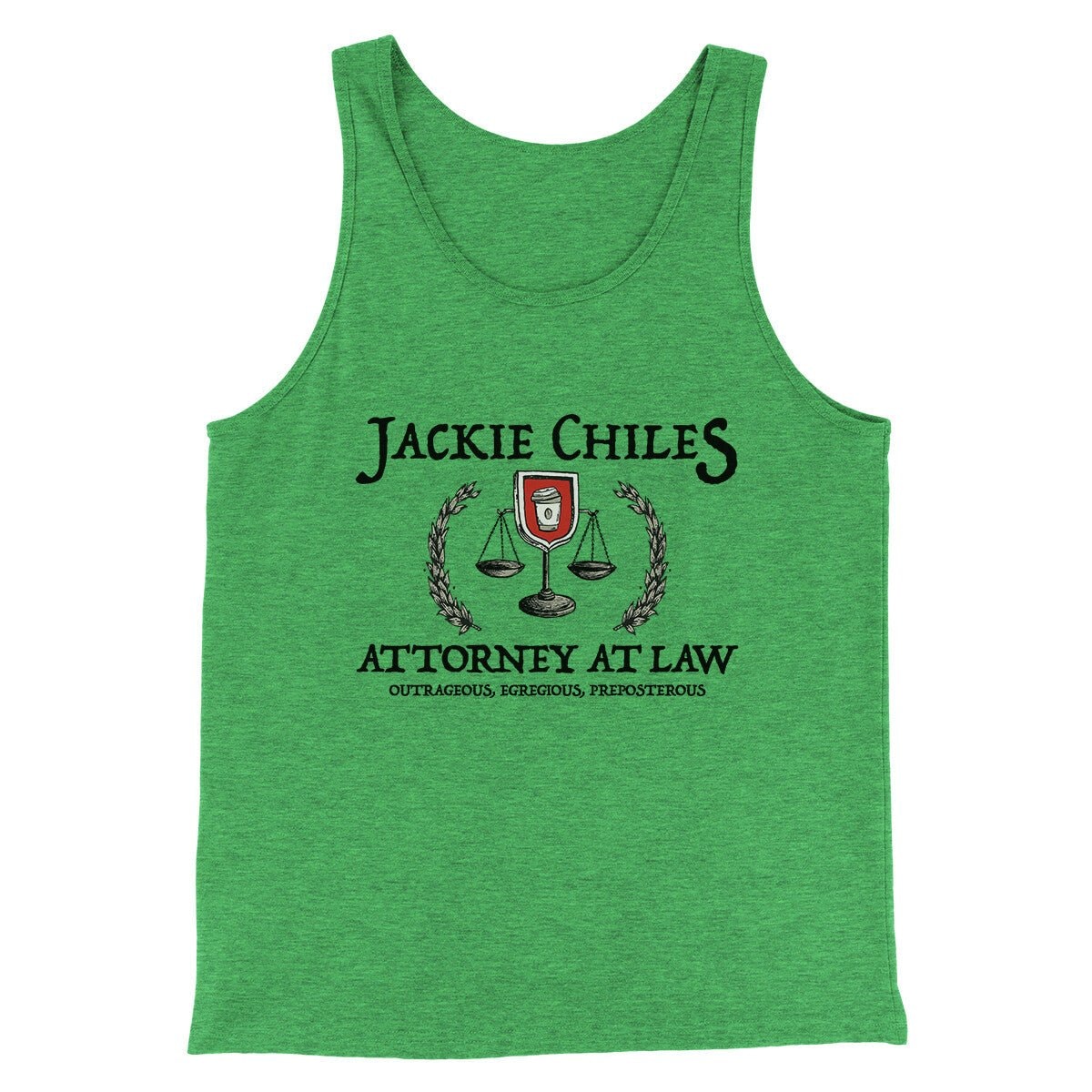 Jackie Chiles Attorney At Law Men Unisex Tank Top Combed Cotton