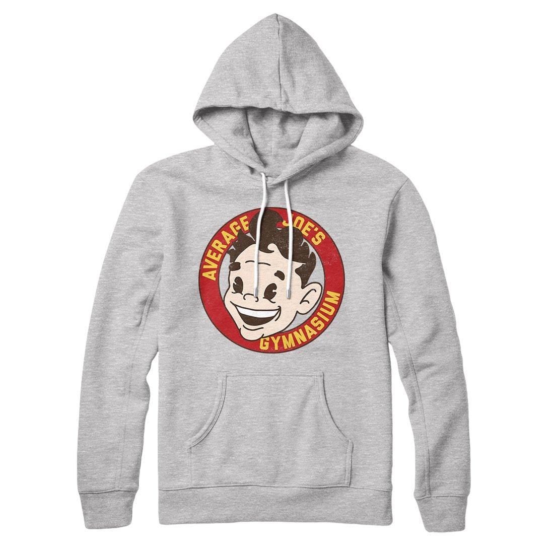 Average Joe's Gymnasium Unisex Pullover Hoodie - Cotton Polyester Loose Fit