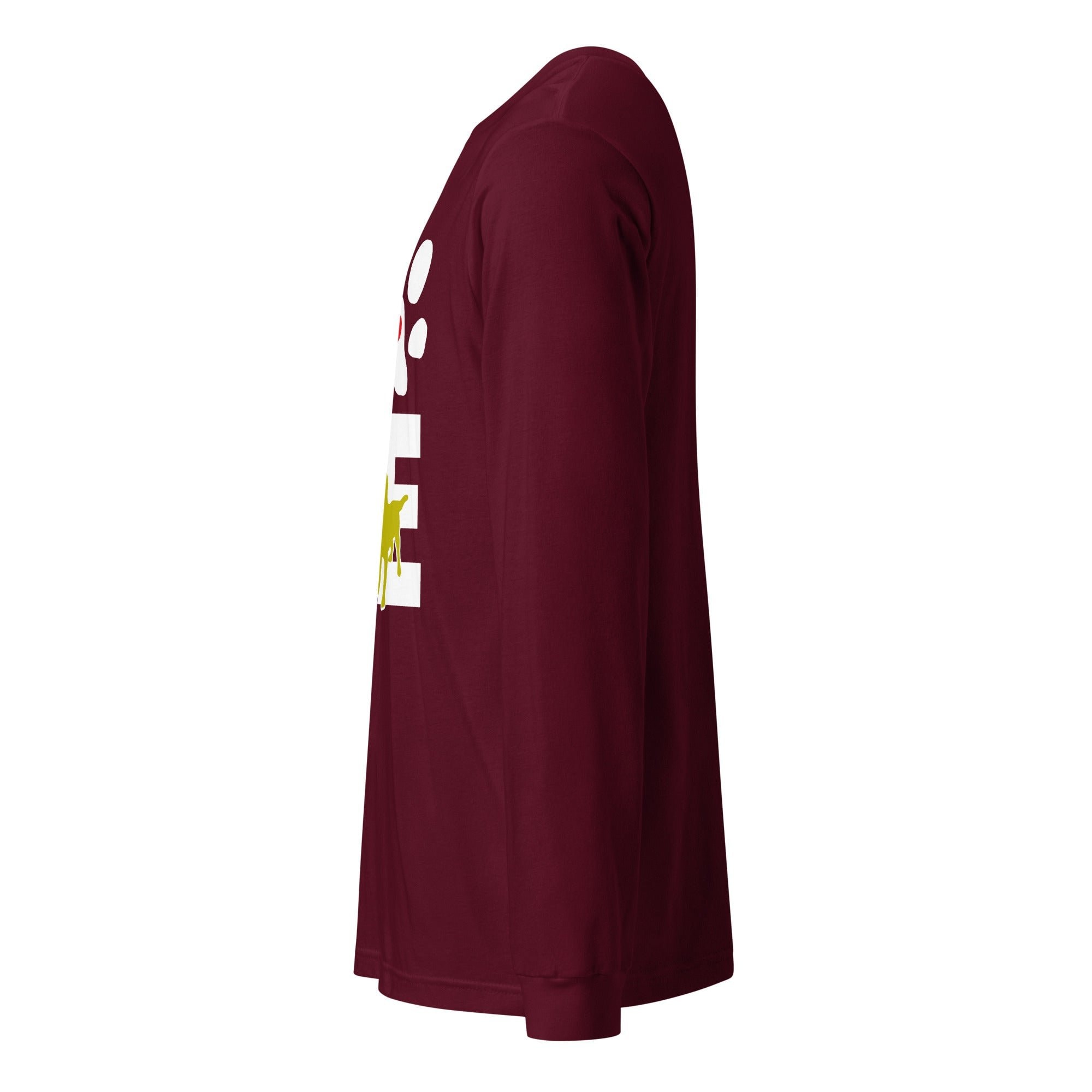 Love Dog Unisex Long Sleeve Tee - Veterinary Long Sleeve Shirt