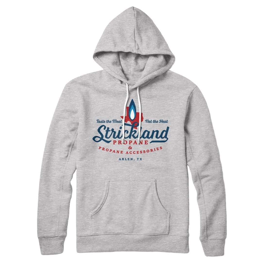 Strickland Propane Unisex Cotton Polyester Pullover Hoodie with Kangaroo Pocket