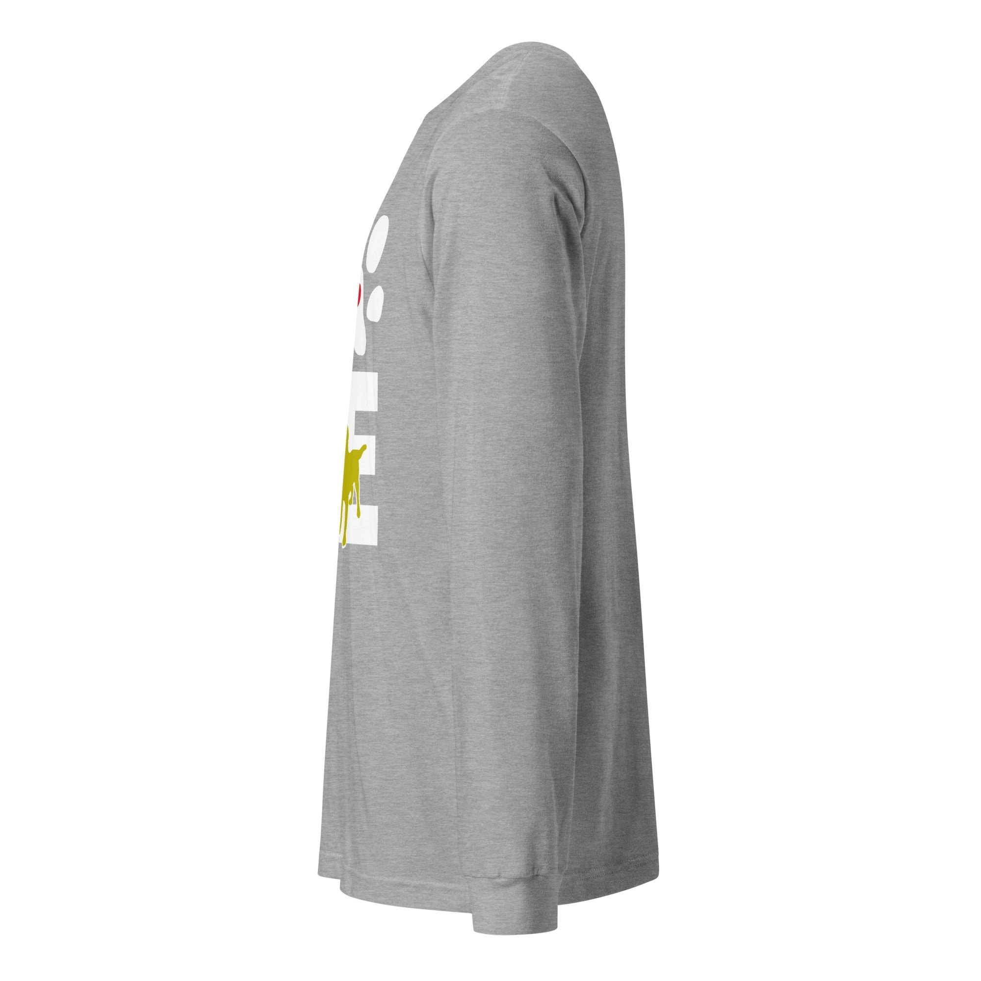 Love Dog Unisex Long Sleeve Tee - Veterinary Long Sleeve Shirt