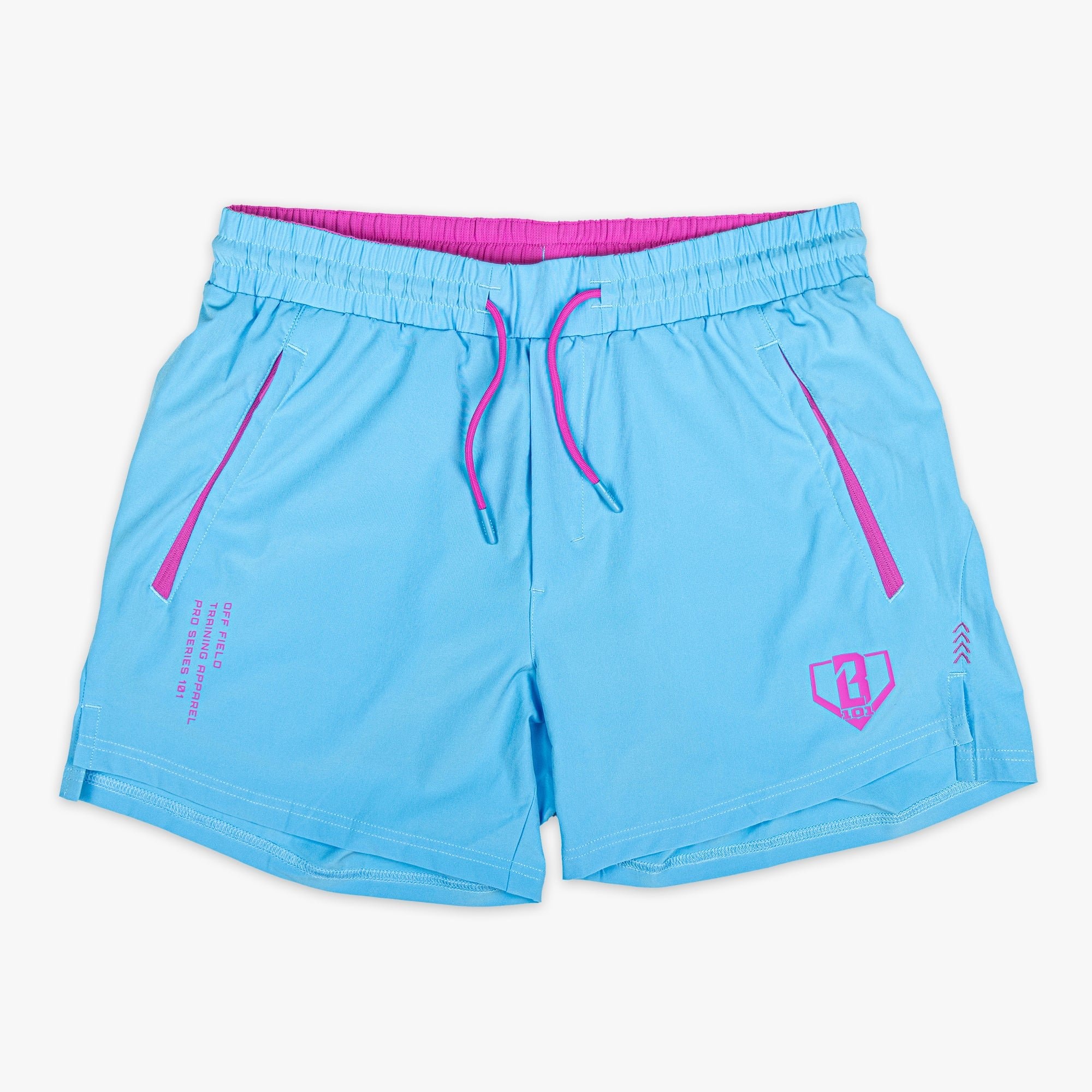 Pro Series Shorts V2 Cotton Candy Blue Baseball Athletic Shorts