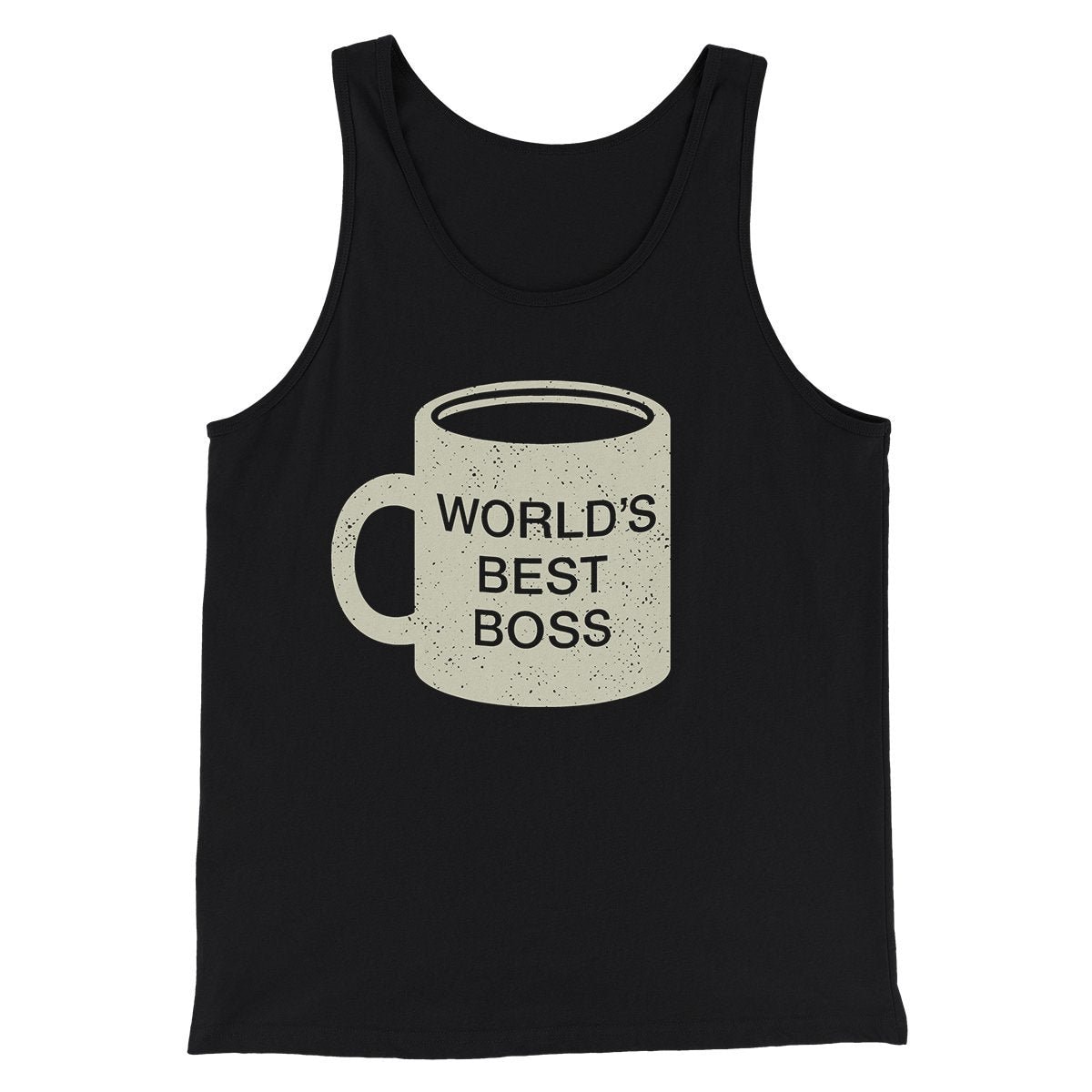 World's Best Boss Unisex Tank Top - Combed Ring-Spun Cotton Modern Fit