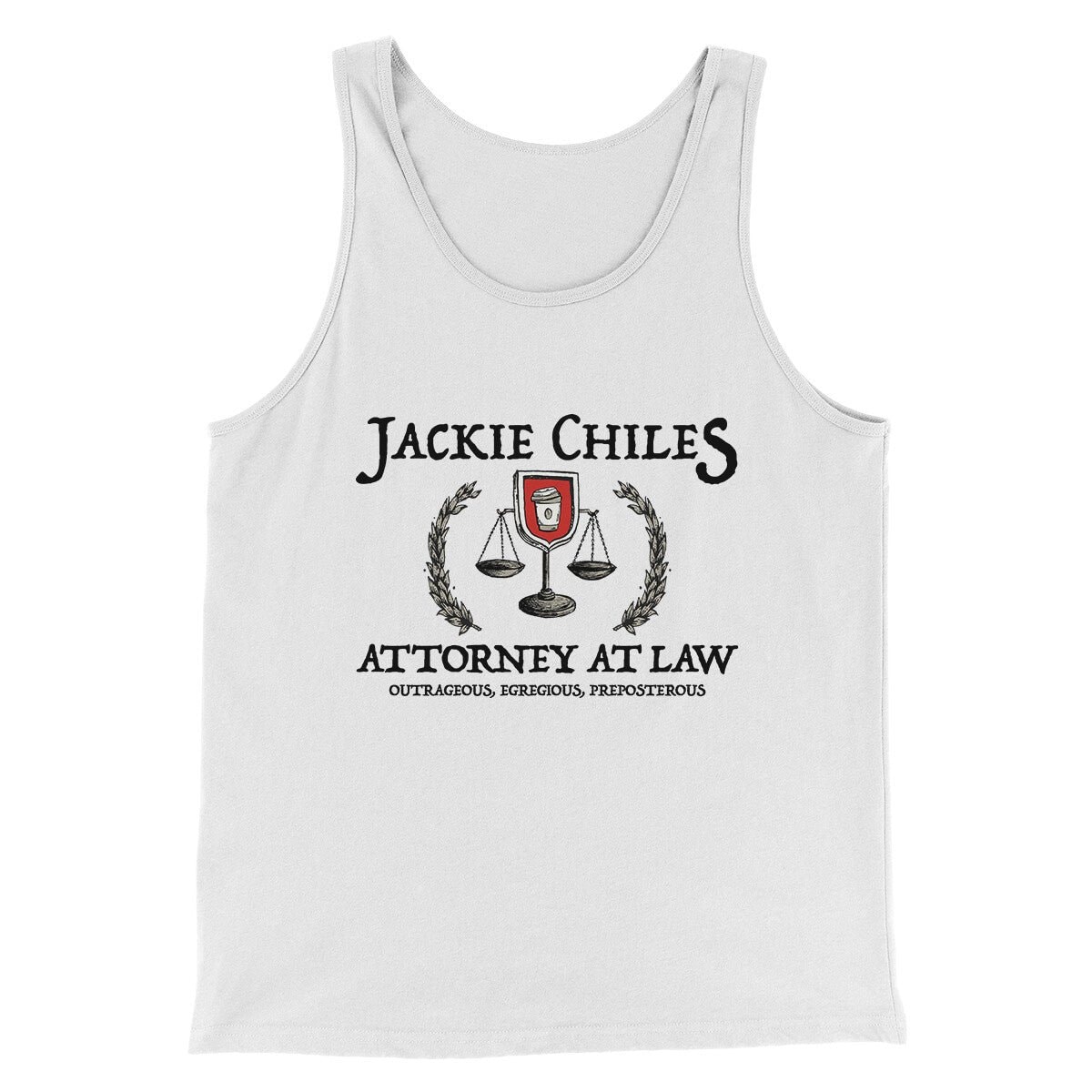 Jackie Chiles Attorney At Law Men Unisex Tank Top Combed Cotton