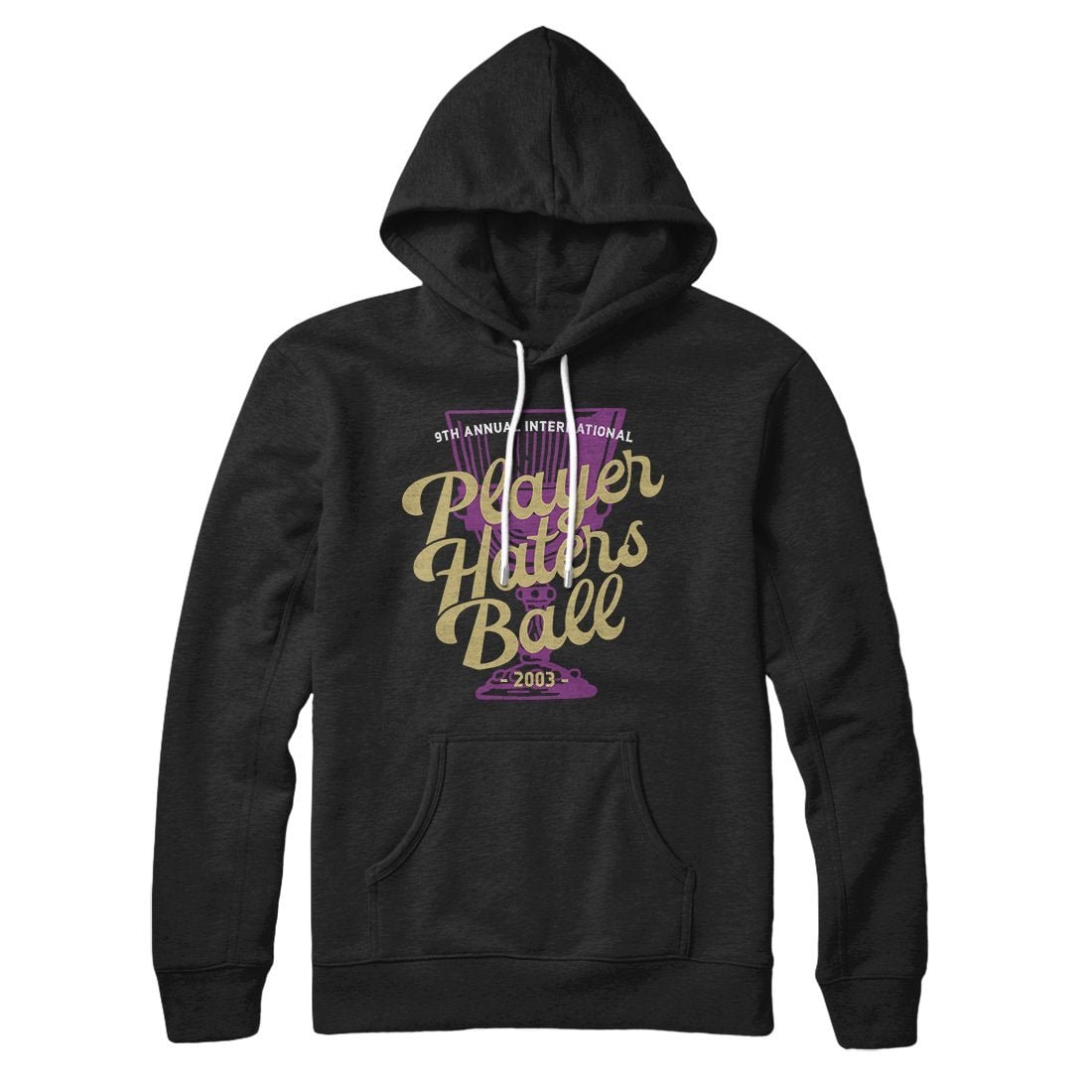 Player Haters Ball Unisex Pullover Hoodie - Cotton Polyester Loose Fit Kangaroo Pocket